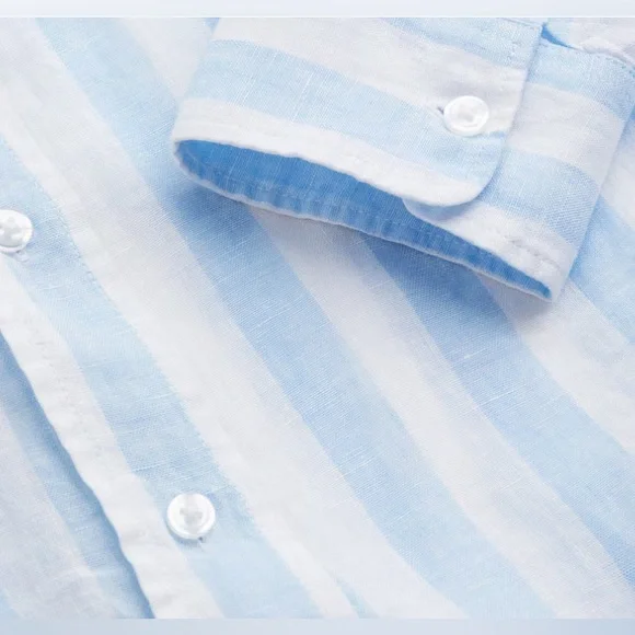 XXL Gorgeous H&M Shirt, 100% Linen, Oversized, NWT - Picture 4 of 17